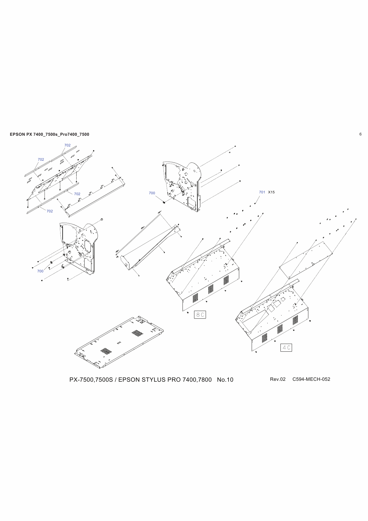 EPSON StylusPro 7800 Parts Manual-4